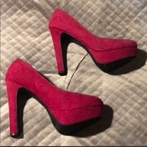 Reddish Purple Pumps
